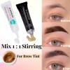 Eyelash D-y-e Kit Black at Home, Eyebrow Lash T-in-t Lasting Black Color 8 Weeks Professional Training Lash Coloring Kit Treatment Only Takes 30 Minutes(Black d-y-e kit-15ml) view 3