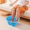 2 Pcs Foot Soaking Bath Basin - Large Foot Soaking Tub Foot Bath Spa Wash Basin Foot Bucket Foot Soaking Tub Feet at Home (Purple/Blue) view 3