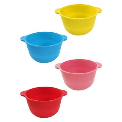 FOMIYES Reliable Wax Melt Pot Bowl Silicone Heat Resistant Easy to Carry Hair Removal Equipment Salon Use