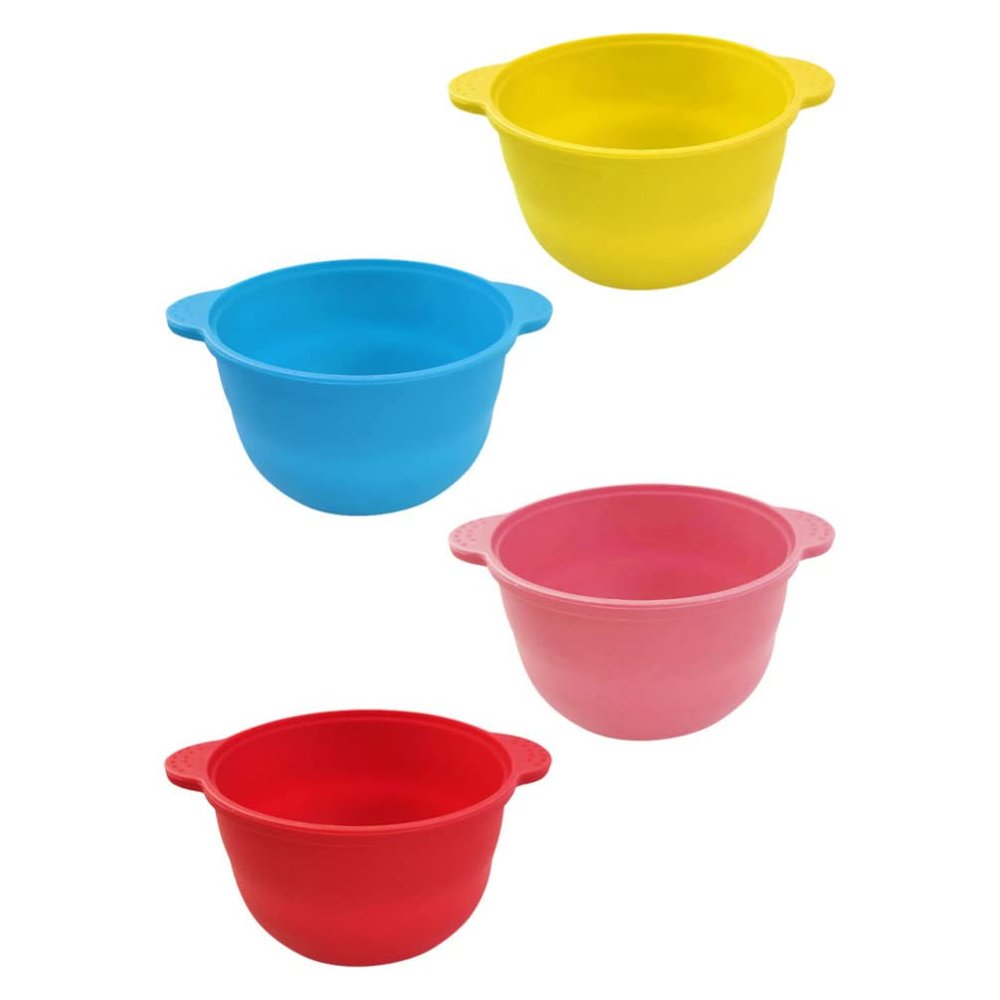 FOMIYES Reliable Wax Melt Pot Bowl Silicone Heat Resistant Easy to Carry Hair Removal Equipment Salon Use