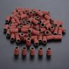 100Pcs 6.35mm Drum Sanding Bands for Nail Power Drills Accessories Manicure Pedicure Polishing Tools Grit 80 120 180 240 320 600 DUO ER (Color : Grit 600) view 2