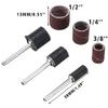DUO ER 60Pcs Drum Sanding Bands Electric Nail Machine Nail Drill Bits Polish Remover Tool Accessory 3pcs 1/2 3/8 1/4" Mandrels view 3