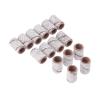 100Pcs 6.3mm Refills Grit Drum Sanding Bands Polishing Manicure Pedicure Tools Rotary Drill Bits for Metal Wood Plastic Working DUO ER (Color : Grit C) view 1