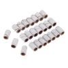 100Pcs 6.3mm Refills Grit Drum Sanding Bands Polishing Manicure Pedicure Tools Rotary Drill Bits for Metal Wood Plastic Working DUO ER (Color : Grit C) view 4