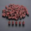 100Pcs 6.35mm Drum Sanding Bands for Nail Power Drills Accessories Manicure Pedicure Polishing Tools Grit 80 120 180 240 320 600 DUO ER (Color : Grit 240) view 2