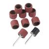 100Pcs 12.7mm Drum Sanding Bands for Nail Power Drills Accessories Manicure Pedicure Polishing Tools Grit 80 120 180 240 320 600 DUO ER (Color : Grit 320) view 3
