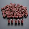 100Pcs 6.35mm Drum Sanding Bands for Nail Power Drills Accessories Manicure Pedicure Polishing Tools Grit 80 120 180 240 320 600 DUO ER (Color : Grit 80) view 2