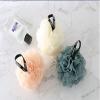 NA Clean New Bath Flower Bath Ball rubbing Bath foaming Bath Towel Bath Ball Plain Bath Flower White view 2
