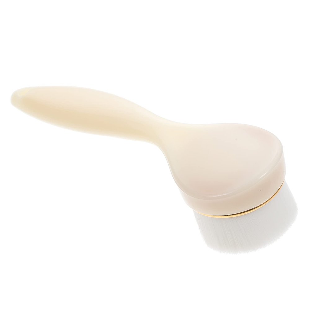 Beaupretty Manual Face Cleansing Brush for Deep Cleaning Compact Facial Scrubber Soft Bristles for Removing Blackheads and Cleaning Pores for Home and Travel Use