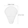 Beaupretty 15pcs Portable Fan-shaped Brush Bristle Protectors for Makeup Lightweight Cover for Travel Reusable Makeup Brush Cap Essential for Artists and Daily Use view 2