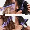 Tangle Teezer The Wide Tooth Comb for Curly Hair, Double-Sided Detangling Comb for All Hair Types, Wet and Dry Detangling, Lilac view 3