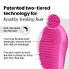 Tangle Teezer, The Fine and Fragile Detangling Hairbrush for Wet and Dry Hair, Colour Treated, Fine, Fragile Hair, Berry Bright view 2