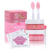 Lick Your Lips 6-in-1 Lip Care Kit With Lip Sleeping Mask, Silicone Brush, Sugar Lip Scrub, Lip Mask Sheet to Reveal Luscious, Lip Exfoliator Scrub to Soft Lips  Korean Lip Therapy Set for a Fuller view 1
