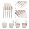 2 Pack Professional Peanut Replacement Blade, 4 Professional Peanut Clipper GuardsPrecision - Ground for Smooth Cutting Snap-On Compatible with Wahl Peanut Clippers & Trimmers #2068-300, White/Silver view 3