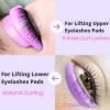 Eyelash Perm Pads Lash Lift Rods Eyelash Lift Shields Silicone Pads 9 Sizes 18 Piece Reusable Soft Lash Lift Pads Shield for Different Length Eyelashes Perfect Lifting (Violets) view 2