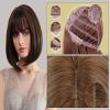 Short Brown Wig with Bangs Velma Wig for Women Short Straight Hair Wigs Cosplay Party Bob Cut Wig Costume Hair Wigs Dora Wig view 4