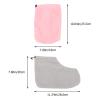 FOMIYES 1set Paraffin Wax Therapy Gloves and Foot Covers Insulated Hand and Foot Skin Treatment Elastic Band Design for Moisturizing and Heat Retention Soft and Washable view 2