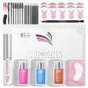PERMANIA Lash Lift Kit, Lash Perm Kit, Fast Eyelash Lifting 5 Minutes DIY at Home with Strong Glue Disposable Sachet Lash Lifting Kit Last 6 Weeks (15pcs view 1