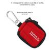 Tomotato Mini Essential Oil Bag, 16 Slots Portable Essential Oil Bottle Storage Bag Small Essential Oil Container with Keychain Essential Oil Travel Set view 3