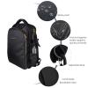 Barber Supplies Barber Clippers Backpack for Barber,with 1PCS Barber Cape&Barber Brush,Large Capacity,Pure Copper Zipper,Water Proof,Barber Accessories of Professional Hair Cutting Tools Backpack view 3