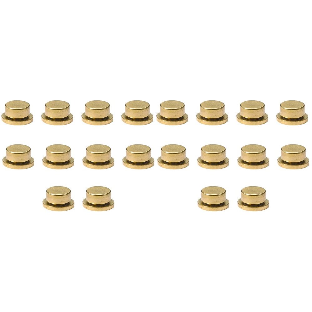 FOMIYES 20pcs Copper Nail Bearings for Nail -Speed Rotating Accessories Elegant and Easy to Use for Fashionable