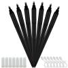 10pcs Disposable Microblading Manual Pen Microblades Nano Permanent Makeup 18U Blades 0.18mm with Ring (U18-0.18mm) view 1