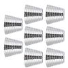 KALLORY 8pcs Stylish Ponytail Holder Clips Non-slip Hair Buckles for Women and Girls Lightweight and Comfortable Hair Accessories Unique Design for Everyday Use view 1