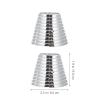 KALLORY 8pcs Stylish Ponytail Holder Clips Non-slip Hair Buckles for Women and Girls Lightweight and Comfortable Hair Accessories Unique Design for Everyday Use view 2