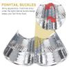 KALLORY 8pcs Stylish Ponytail Holder Clips Non-slip Hair Buckles for Women and Girls Lightweight and Comfortable Hair Accessories Unique Design for Everyday Use view 4