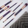 XIXIDIAN Makeup Brushes-8 Pcs Purple Makeup Brushes Set Cute Soft Eyeshadow Eyebrow Brush Cosmetics Foundation Blush Contour Makeup Brushes Beauty Tools view 2