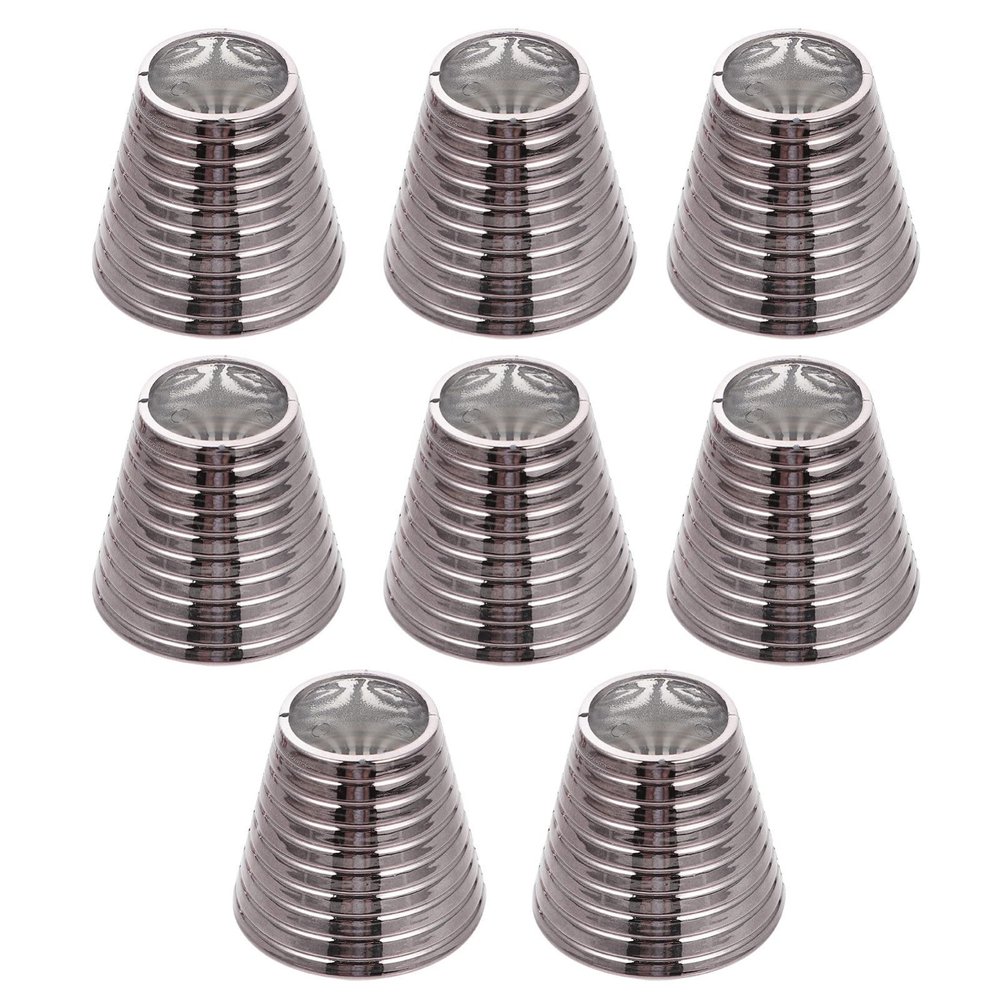 KALLORY 8pcs Stylish Ponytail Holders Teeth Versatile Hair Accessories for Daily Wear and Special Occasions for Girls and Women for Parties and Birthdays
