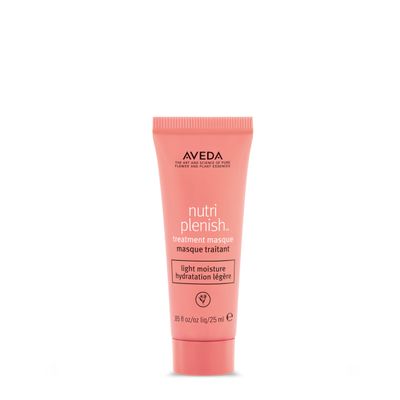 Aveda Nutriplenish Treatment Masque Light Moisture | Conditioning Masque for Fine to Medium Dry Hair | Organic Pomegranate Oil, Coconut Oil, Mango Butter | 98% Naturally Derived*, 0.85 Fl Oz