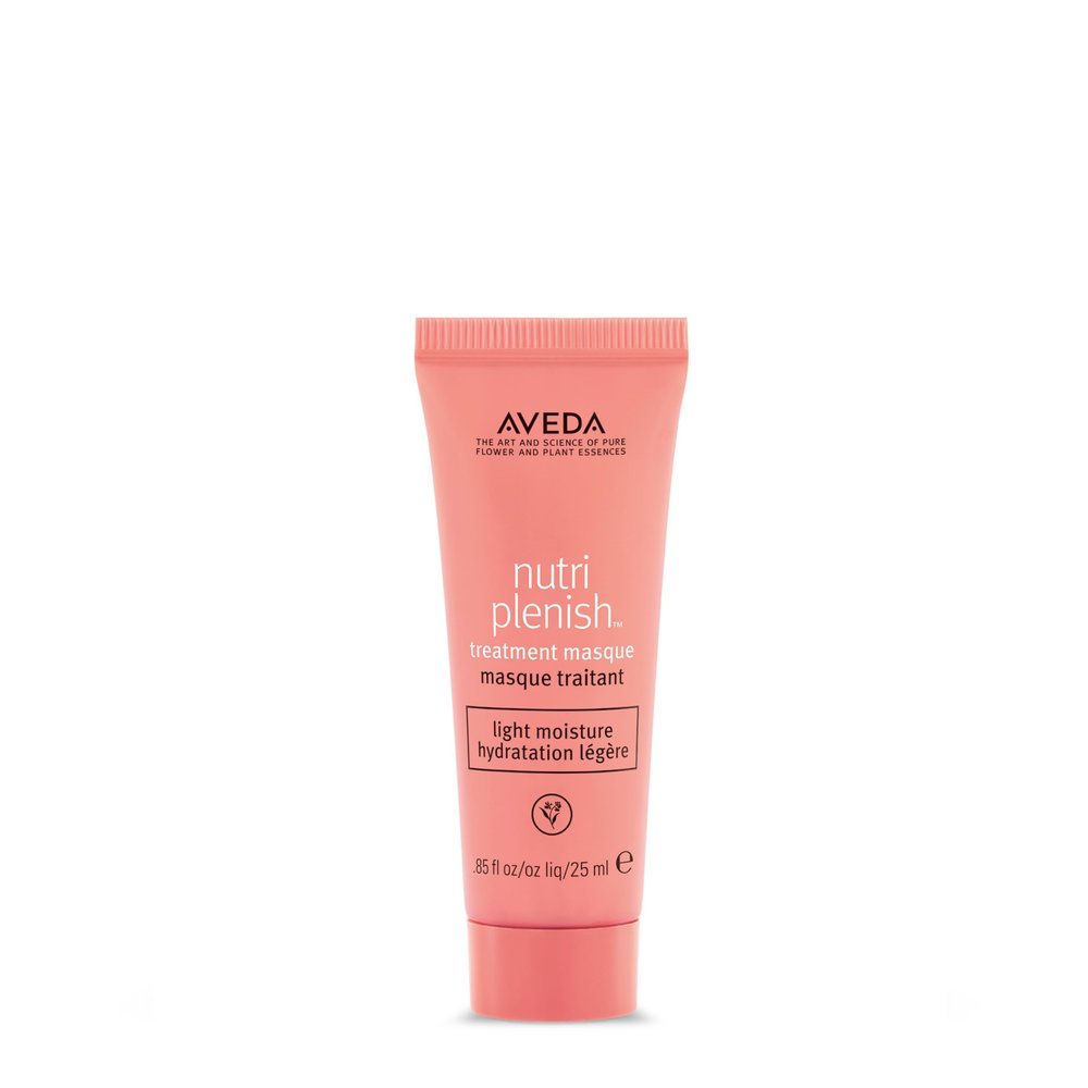 Aveda Nutriplenish Treatment Masque Light Moisture | Conditioning Masque for Fine to Medium Dry Hair | Organic Pomegranate Oil, Coconut Oil, Mango Butter | 98% Naturally Derived*, 0.85 Fl Oz
