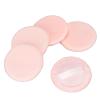 5Pcs Powder Puff, Soft Texture Washable Good Powder Grasping Three Colors Round Cotton Cosmetic Powder Cushion Puff, Available Face Makeup Powder Puff(pink) view 1