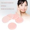 5Pcs Powder Puff, Soft Texture Washable Good Powder Grasping Three Colors Round Cotton Cosmetic Powder Cushion Puff, Available Face Makeup Powder Puff(pink) view 2