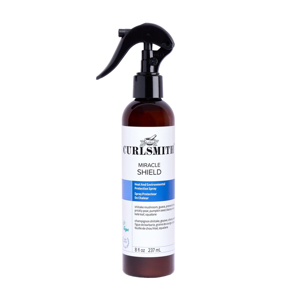 CURLSMITH - Miracle Shield, Protein-Rich Hair Protection Spray for All Curl and Hair Types (8 fl oz)