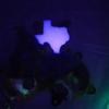 Glow in the dark Paint Best Acrylic Luminous Neutral Invisible Colors Strontium Aluminate 1oz 2oz 4oz (2OZ, White glows LILAC/-PURPLE) view 4