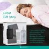 SpaRoom Cozy Collection Plush Blanket, Linen Spray and Body Cream; Sea Side Linen Spray, Eucalyptus Body Cream, Black Blanket view 4