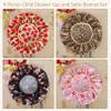 4 PCS Kids Satin Bonnet Child Sleeping Cap,Soft Silk Bonnet Elastic Wide Band,Breathable Baby Bonnets Night Sleep Caps,Colorful Night Hats Satin Cap for Girls Toddler Teens Natural Hair (Cute Pattern) view 4