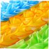 Beaupretty Bath Flower Rubbing Towel Set 2pcs Bath Brush Sponge Set for Deep Cleaning Gentle on Skin Random view 4