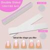 21pcs Emery Board Nail File,100/180 Grit Finger Nail Files for Acrylic and Gel Nails view 3