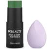 CCbeauty Witch Green Face Paint Stick, Face Painting Kit, Non Toxic SFX Makeup For Grinch Monster Halloween Costume Cosplay,Professional Body Paint,Full Coverage Painting Foundation With Makeup Sponge view 1