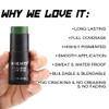 CCbeauty Witch Green Face Paint Stick, Face Painting Kit, Non Toxic SFX Makeup For Grinch Monster Halloween Costume Cosplay,Professional Body Paint,Full Coverage Painting Foundation With Makeup Sponge view 4