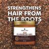 Organic Netra Pure Flaxseed Gel With Vitamin E For Hair & Skin, Strengthens & Nourishes Hair & Skin Health, Safe & Mild for All Skin Type, Reduces Fine Lines & Wrinkles, 7.05 Oz view 2