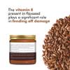 Organic Netra Pure Flaxseed Gel With Vitamin E For Hair & Skin, Strengthens & Nourishes Hair & Skin Health, Safe & Mild for All Skin Type, Reduces Fine Lines & Wrinkles, 7.05 Oz view 3