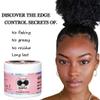 Goiple Edge Control Wax for Women - Strong Hold, Non-greasy Smoother, Strawberry Scent (4oz + Edge Scarf + Hair Bonnet + 2 Edge Brushes) view 2