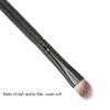 2Pcs Eye Shadow Brush, Double Ended Hypoallergenic Makeup Brushes, Professional Eyeshadow Makeup Brush with Black Stem for Blending,Covering,Concealing view 3