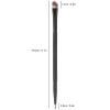 2Pcs Eye Shadow Brush, Double Ended Hypoallergenic Makeup Brushes, Professional Eyeshadow Makeup Brush with Black Stem for Blending,Covering,Concealing view 4