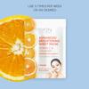 Skin Aesthetics Vitamin C & Collagen Sheet Face Mask - Reduces Wrinkles & Age Spots, Hydrating - Dermatologist Tested Korean Skincare - Clean Beauty, Cruelty-Free - 5 Masks view 3
