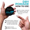TRENDSTARTER - DRY POMADE (4oz) - Firm Hold - Low Shine - Water-Based Gel Type Pomade - All-Day Hold Premium Hair Styling Products view 4